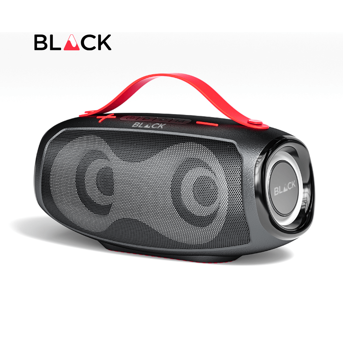 BLACK BassDrum 2 Wireless Bluetooth Speaker, 20W, Upto 9H Playtime, 1 Yr Warranty BLACK BassDrum 2 Wireless Bluetooth Speaker, 20W, Upto 9H Playtime, 1 Yr Warranty
